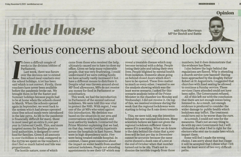Photo of Observer Article