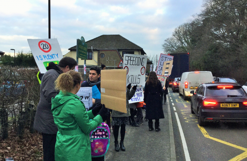 Hurst Green protest