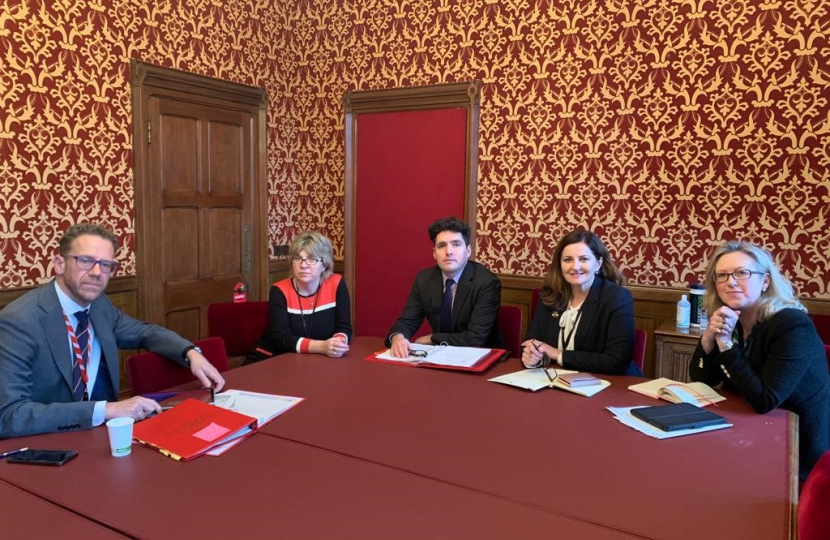 Photo of East Sussex MPs with Lord Markham