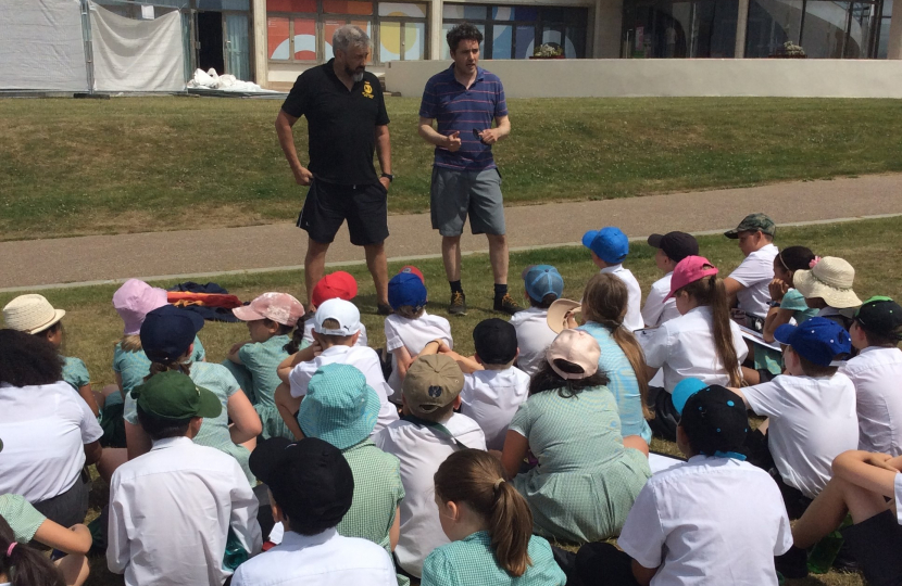 St Peter and St Paul beach lesson photo