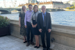 Photo of Nikki, Huw, Abi and Jay at House of Commons