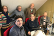 Photo with the team at Wealden Talking News 