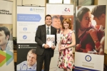 Huw with Jane Asher