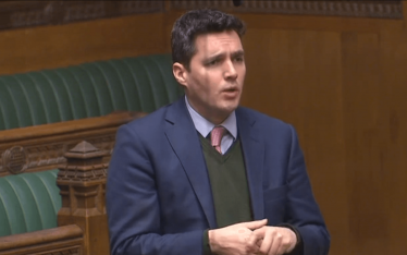  Huw asks a question to the Minister of State for the Department of Health on the NHS Winter Crisis