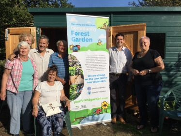 Pevensey and Westham Forest Garden team