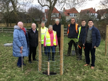 Tree planting in Westham