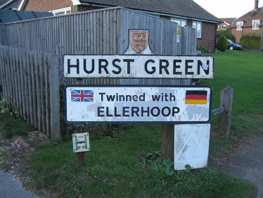 Hurst Green village sign