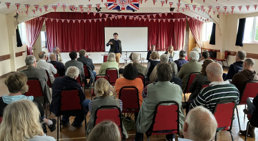 Huw speaking at Rural Payments Agency Roundtable