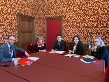 Photo of East Sussex MPs with Lord Markham